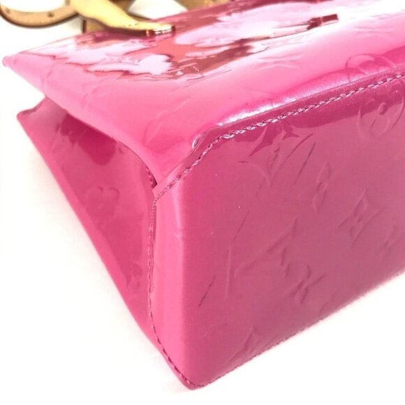 LOUIS VUITTON M24028 Monogram Vernis LV Remix Leade PM 2-Way Tote Bag Hand Bag - Picture 9 of 16